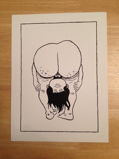 Prince Dad Original Drawing