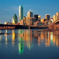 "DFW" Dallas-Fort Worth QR Code T-Shirt - Thumbnail 1