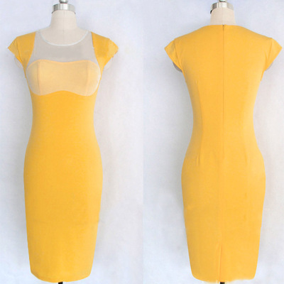 Yummy yellow bodycon