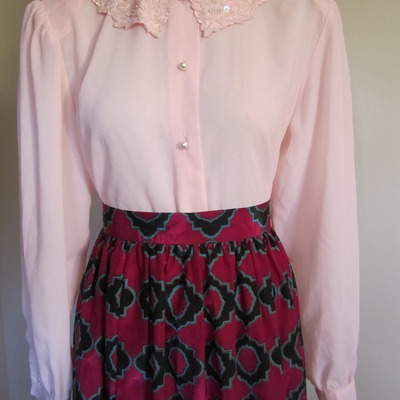 Pretty print skirt  - Thumbnail 5