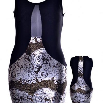 Metallic   envy dress  plus siize