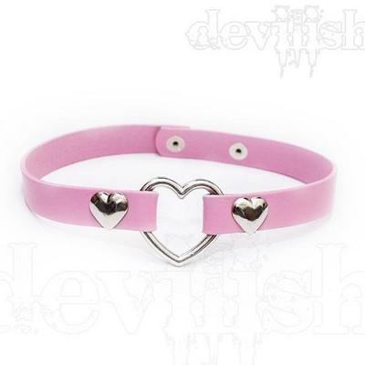 Lovely heart choker 