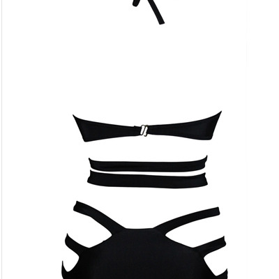 Ladies strappy once piece suit