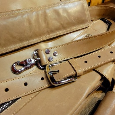 University leather bag 