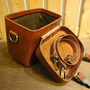 Saddle Leather Makeup Box-4