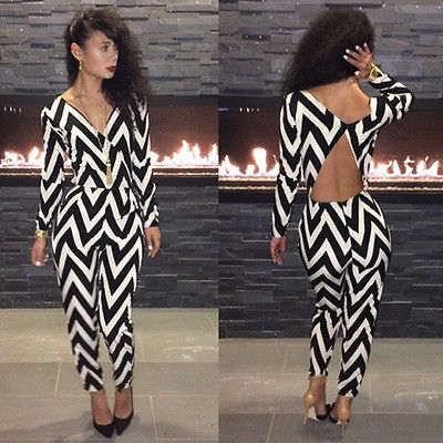 Zig Zag Pant Jumper - M/L