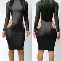SEXY  CUT OUT DRESS - Thumbnail 3