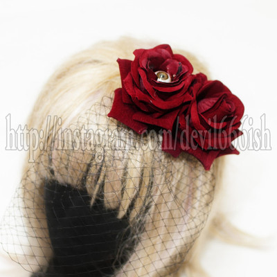 Creepy bride Headpiece