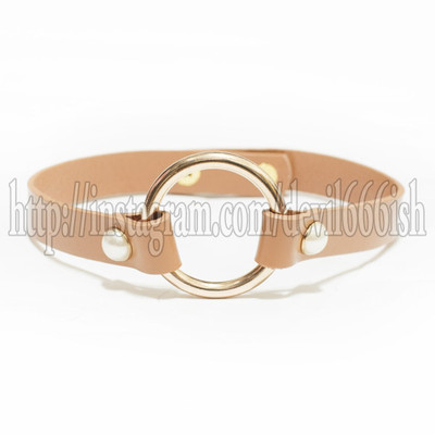 Pearl choker(caramel)