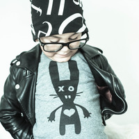 The XO Love Bunny T-shirt New Design Summer - Thumbnail 2