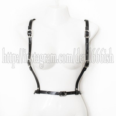 Edgy harness(black)