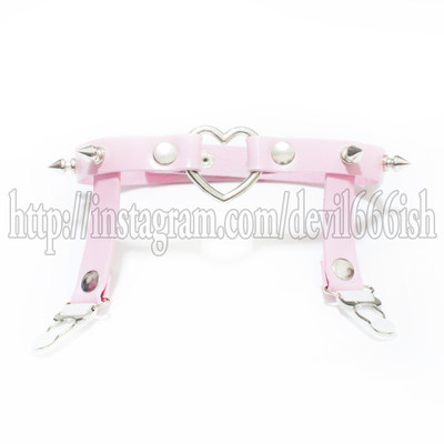 Sweet heart garter(pink) - Thumbnail 5