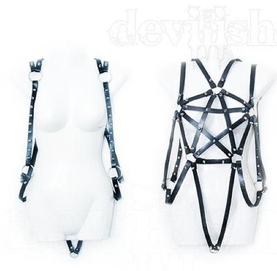 double pentagram harness