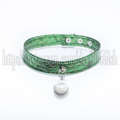 Mermaid choker(green)