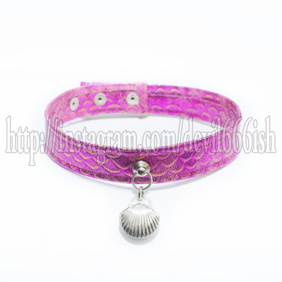 Mermaid choker(pink) - Thumbnail 5