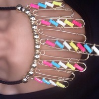 Beads pendant neckpiece - Thumbnail 3