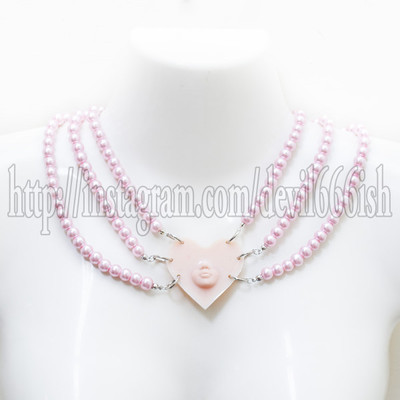Emerged Necklace(Pink)