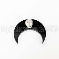 Darkened moon Earring - Thumbnail 1