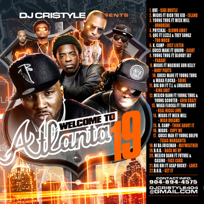 Dj cristyle - 'welcome to atlanta 19' rap hip hop mixtape (mix cd) - Thumbnail 4