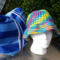 Crochet Sun Hat - Thumbnail 1