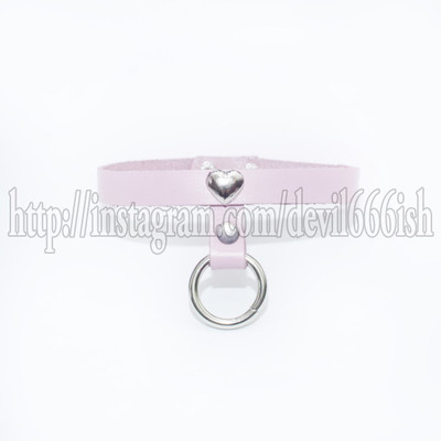 Love ring(pink) choker