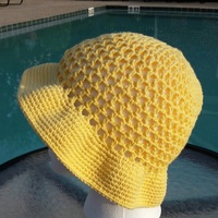Crochet Sun Hat - Thumbnail 1