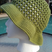 Crochet Sun Hat - Thumbnail 1
