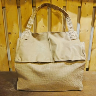 Big splendid leather bag