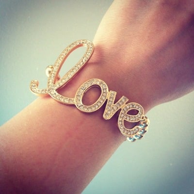 Love over everything bracelet