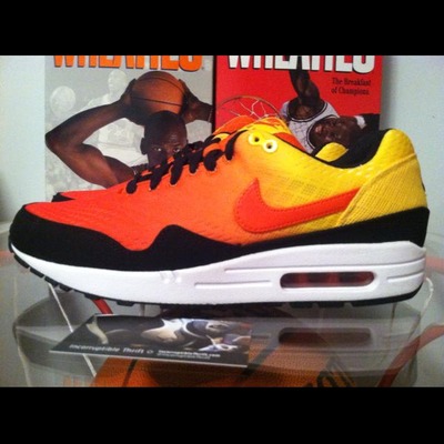 Sunset nike air max 1s