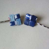 Blueberry Bobby Pin Pair - Thumbnail 4