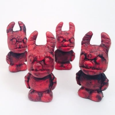Myki Demon Jr. custom resin toy figure