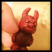 Myki Demon Jr. custom resin toy figure - Thumbnail 2