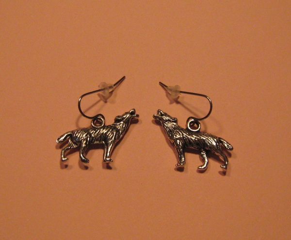 Howling Wolf Earrings