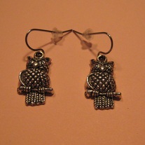 Perching Owl Earrings