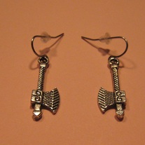 Tomahawk Earrings