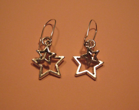 Double Star Earrings
