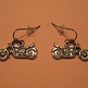Motorcycle Earrings - Thumbnail 1