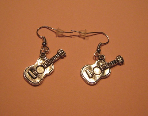 Guitar Earrings
