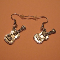 Guitar Earrings