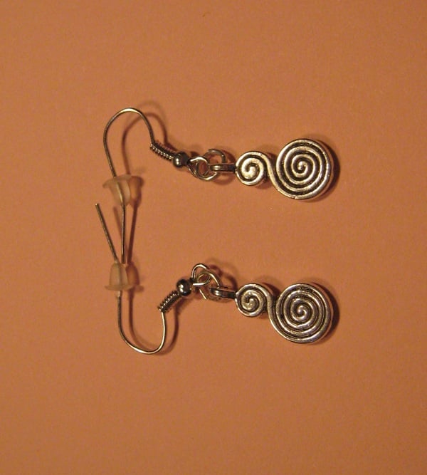 Double Swirl Earrings