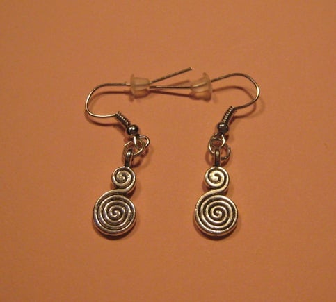 Double Swirl Earrings