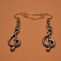 Musical Note Earrings