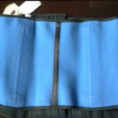 Blue waist trainer