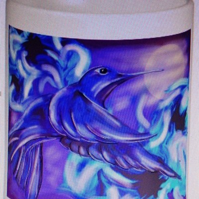 Hummingbird coffee mugs