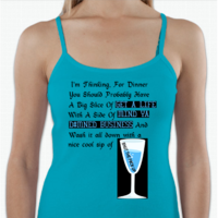 Dinner Women\'s Tank - Thumbnail 1