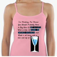 Dinner Women\'s Tank - Thumbnail 3