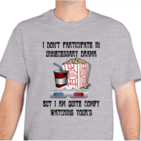 No Drama Men\'s T Shirt - Thumbnail 1