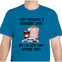 No Drama Men\'s T Shirt - Thumbnail 2