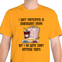 No Drama Men\'s T Shirt - Thumbnail 4